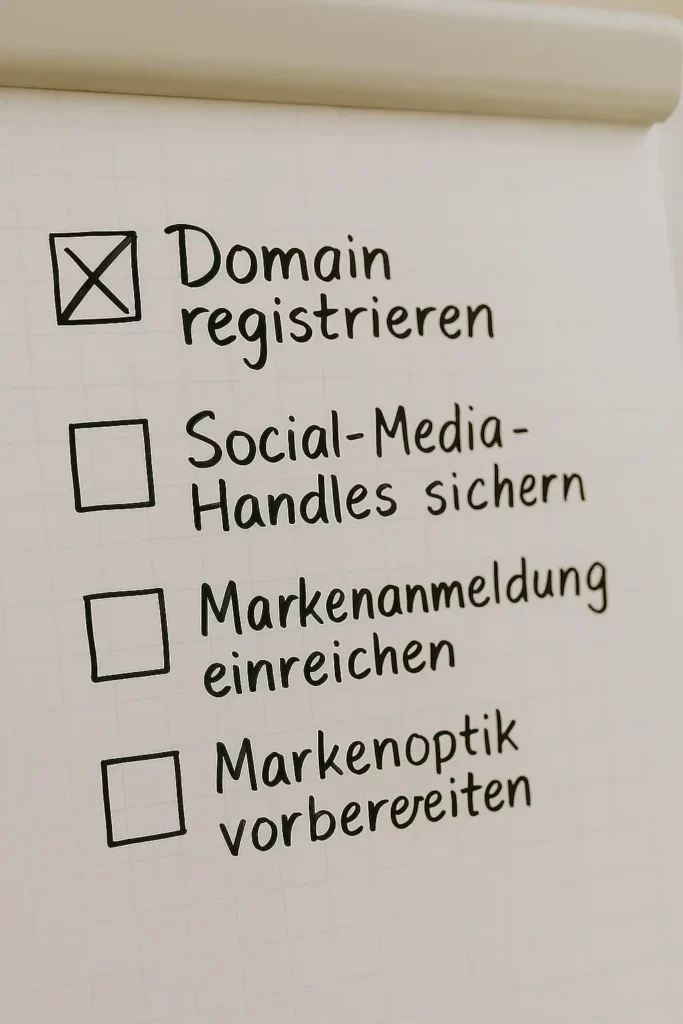 Flipchart mit To-Do-Liste