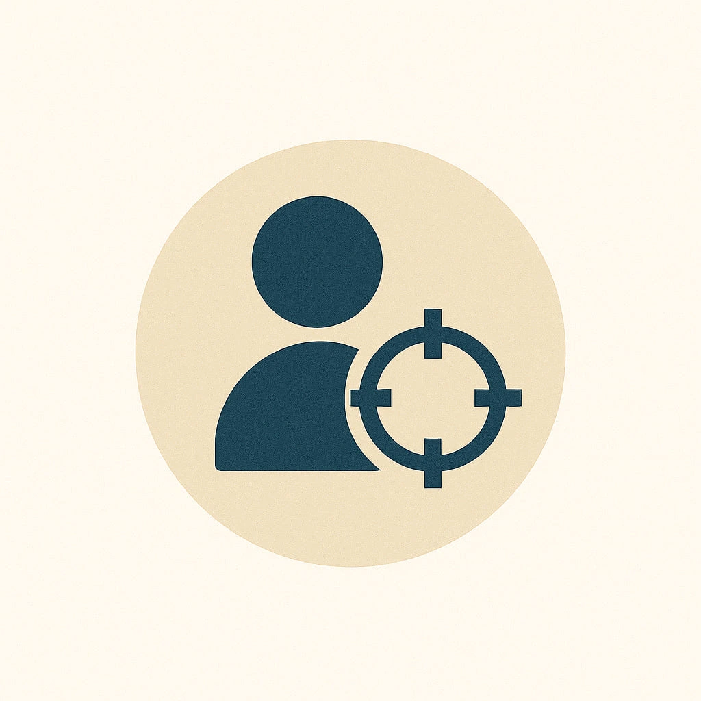 Icon für Positionierung zur Zielgruppe