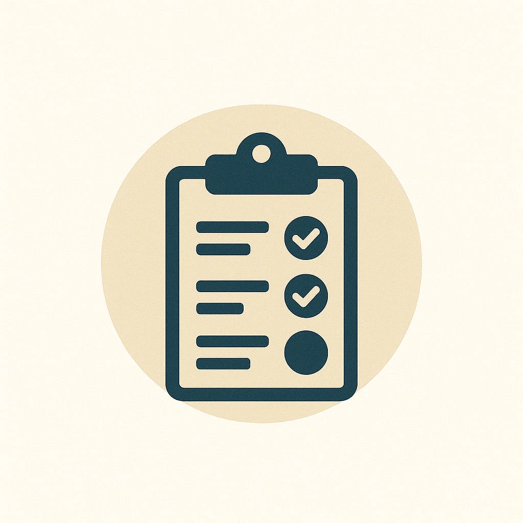 Icon für eine Shortlist